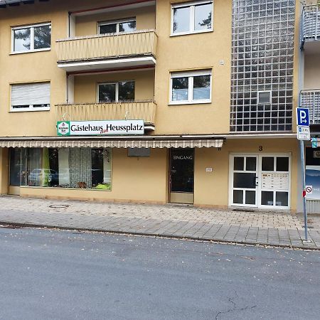 Gaestehaus Am Heuss-Platz Erlangen Kültér fotó